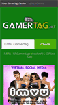 Mobile Screenshot of gamertag.net